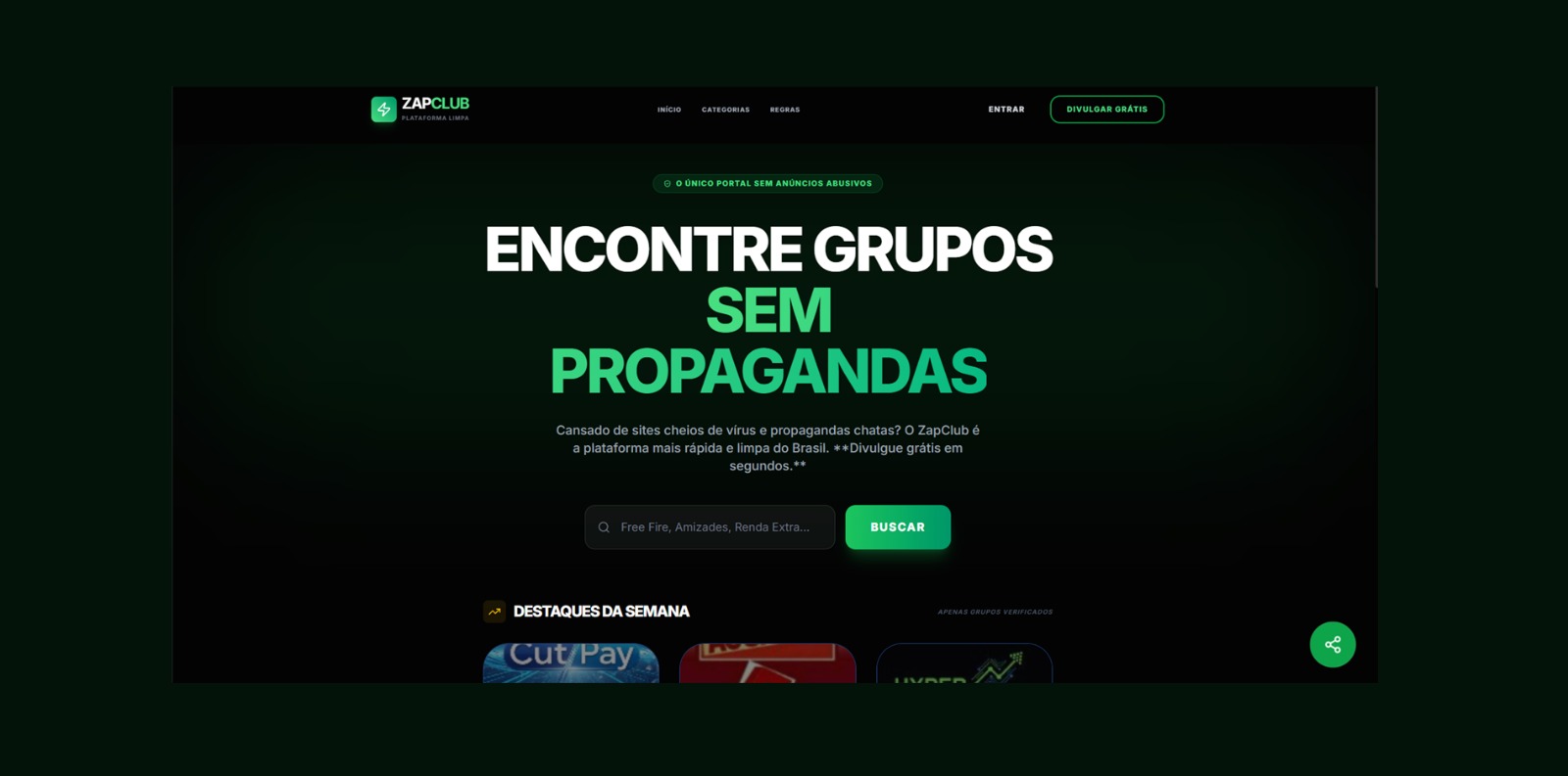 Banner de Publicidade